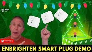 Enbrighten Smart Plug Demo  WiFi Micro [upl. by Noramac]