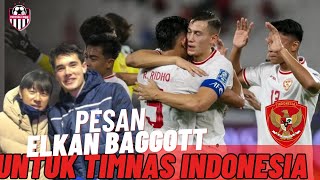 Pesan Penting Elkan Baggott Kepada Timnas Indonesia [upl. by Ramon]