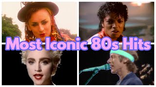 The 100 most iconic songs of the 80s New Version [upl. by Rosmunda604]