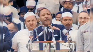 Martin Luther King  I Have A Dream Speech 1963 Colorized HD [upl. by Hajidahk]