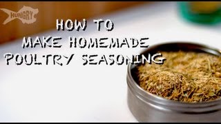 How to Make Homemade Poultry Seasoning [upl. by Tserof]