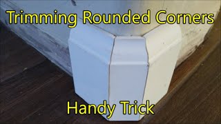 Trimming Rounded Corners A handy little trick [upl. by Aicilef841]