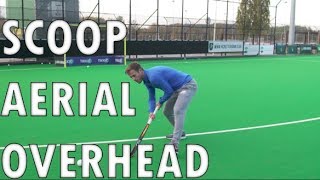 Scoopoverheadaerial Field Hockey Training Tutorial  Hertzberger TV [upl. by Haisi]