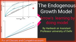 Endogenous growth model part two  Arrows learning by doing model [upl. by Brittain529]