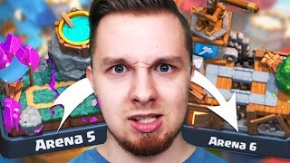 ŁATWY SPOSÓB NA WBIJANIE AREN  Clash Royale [upl. by Neiviv539]