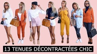 SOIS CLASSE SANS EFFORTS  13 Tenues Décontractées Chic⎮Maggy Kloset [upl. by Merrell70]