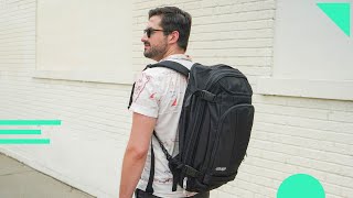 eBags TLS Mother Lode Weekender Review  Convertible CarryOn Travel Backpack [upl. by Tuckie]