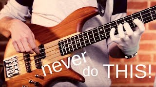 The Top 7 BASS TECHNIQUE FAILS and how to fix them [upl. by Gad]