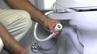 Installing a Washlet S300e S350e or new B100 Washlet [upl. by Lorie]