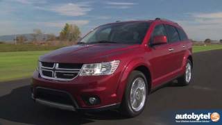 2012 Dodge Journey Test Drive amp Crossover SUV Review [upl. by Ramunni]