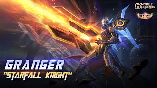 New Skin  Granger  Starfall Knight  Mobile Legends Bang Bang [upl. by Supat509]