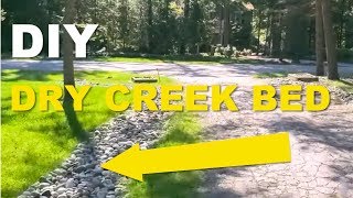 How to Build a DIY Dry Creek Bed [upl. by Meridel774]