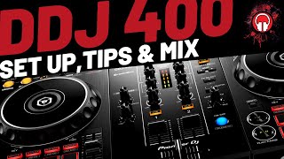 DDJ 400 Tips and DJ Mix [upl. by Ynatterb988]