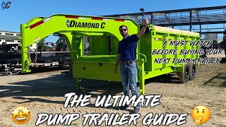 Ultimate Dump Trailer Guide  Diamond C [upl. by Refinej767]