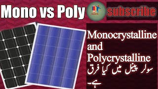 Mono vs Poly Solar Panels [upl. by Chickie]