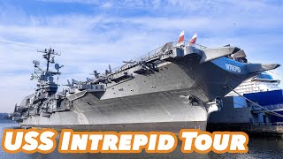 Tour of NYCs USS Intrepid Museum [upl. by Airotna]