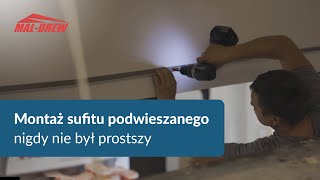 Jak Zamontować Sufit Podwieszany Kasetonowy [upl. by Beutler]