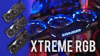 Gigabyte XTREME GTX 980 Ti RGB Ring Lighting  insane OC [upl. by Curcio]