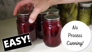 NO WATER BATH CANNING  HowTo for Preserving Jam with No Hot Water Processing [upl. by Ihn]