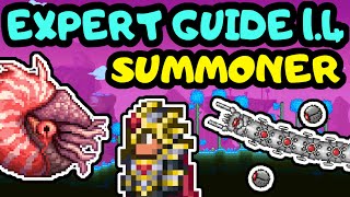 TERRARIA EXPERT SUMMONER PROGRESSION GUIDE 7 Terraria Expert Mechanical Bosses Sanguine Staff Farm [upl. by Darsie]