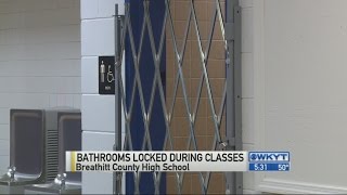 Breathitt County High School bathrooms locked during classes [upl. by Willin893]