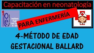 CLASE 4 TEST BALLARD PARA EDAD GESTACIONAL [upl. by Llerdnod142]