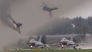 Eurofighter Typhoon SCRAMBLE INTERCEPT amp DOGFIGHT Demo [upl. by Nohtanhoj]