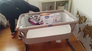 Chicco Next2Me  Unboxing Montaje y Como Es [upl. by Esserac]