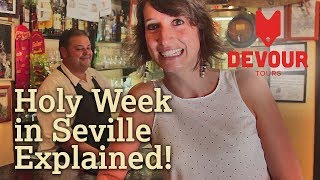 Holy Week in Seville Explained  Devour Seville [upl. by Analahs609]