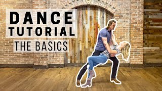 Country Swing Dancing THE BASICS Tutorial [upl. by Henghold]