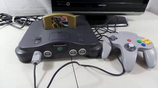 Nintendo 64 Console  How Do I Hook Up The N64 To My TV  Step By Step Instructions [upl. by Nevram]