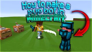 How I made a pvp bot in Minecraft [upl. by Leena364]