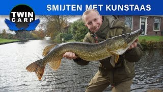 Snoekvissen  SUCCESVOL vissen met kunstaas in de polder [upl. by Aynuat]