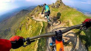 What are we getting into  Mountain Biking Snowdon [upl. by Aniad]