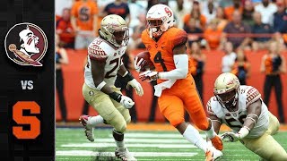 Florida State vs Syracuse Football Highlights 2018 [upl. by Fortier]