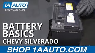 How to Replace Battery 1419 Chevy Silverado [upl. by Flavia]