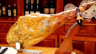 How to Slice a Whole Jamón [upl. by Ravens]