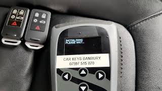 Volvo V70 Key Programming [upl. by Airetnahs110]