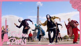 Official Dance Video Flashmob  Find Me In Paris [upl. by Ahsenal]