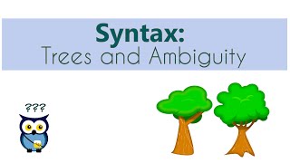 Syntax Trees and Ambiguity [upl. by Jeff153]