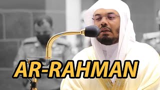 ARRAHMAN  SHEIKH YASSER DOSSARY  AMAZING RECITATION [upl. by Mima]