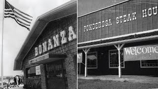 Bonanza amp Ponderosa Steakhouses  Life in America [upl. by Anade]