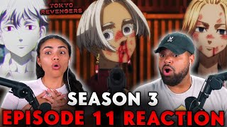 MIKEY VS IZANA  Tokyo Revengers Season 3 Episode 11 Reaction [upl. by Regnij]