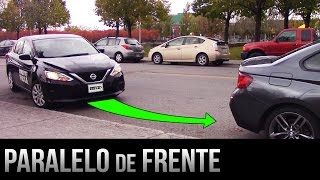 Estacionamiento en paralelo de frente [upl. by Gnos]