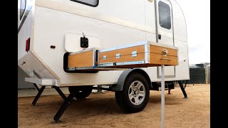 How to Build a DIY Travel Trailer  Slide Out Kitchen Part 13 [upl. by Dambro]