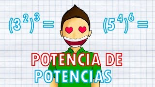 POTENCIA DE POTENCIAS Super facil [upl. by Amluz714]