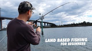 LAND BASED FISHING FOR BEGINNERS [upl. by Dnomso820]