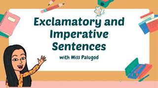 Imperative and Exclamatory Sentences [upl. by Sewell706]