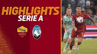 Roma 01 Atalanta  Serie A Highlights 202223 [upl. by Aihc]