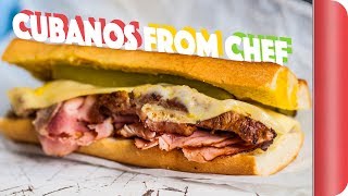 Making The EPIC Cubano Sandwich From The Movie Chef  Sorted Food [upl. by Petracca]